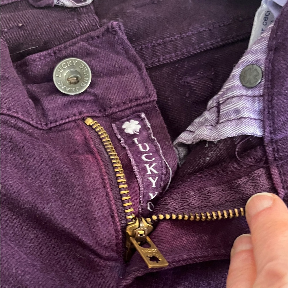 Lucky Brand Deep Purple Denim